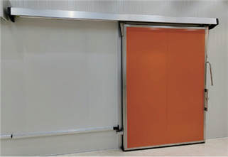 Stumdomų šaldymo kamerų durų serija